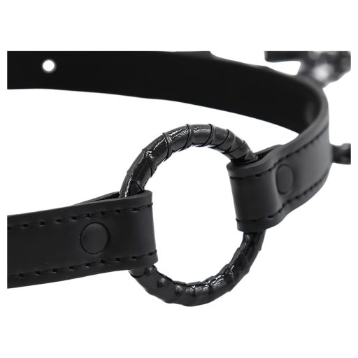 INTOYOU - szájpecek bimbócsipesszel (fekete)