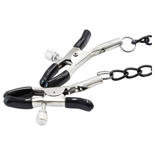 INTOYOU - szájpecek bimbócsipesszel (fekete)