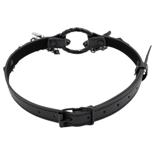 INTOYOU - szájpecek bimbócsipesszel (fekete)