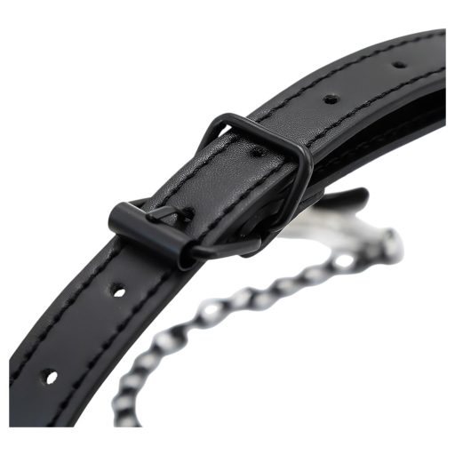 INTOYOU - szájpecek bimbócsipesszel (fekete)