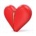 / INTOYOU Heart - akkus, léghullámos 2in1 csiklóizgató (piros)