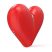/ INTOYOU Heart - akkus, léghullámos 2in1 csiklóizgató (piros)