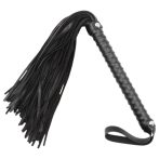 Latetobed - textúrált ostor - fekete (48cm)