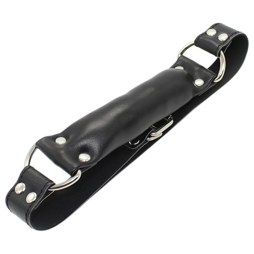 Latetobed - párnázott szájpecek (fekete)