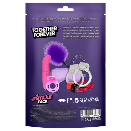 Amour Pack Forbidden Desires - kezdő szett vibrátorral - 7 részes