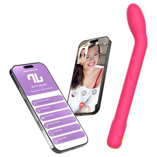 Adalet Gently – App-vezérelt G-pont és prosztata vibrátor (pink)