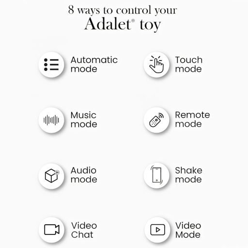 Adalet Gently – App-vezérelt G-pont és prosztata vibrátor (pink)