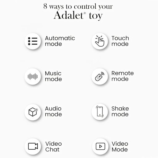 Adalet Gently - okos G-pont és prosztata vibrátor (lila)