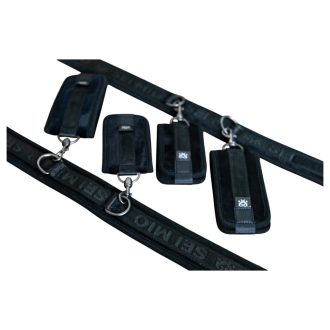 Sei Mio - comb-, csukló- és bokabilincs (fekete)