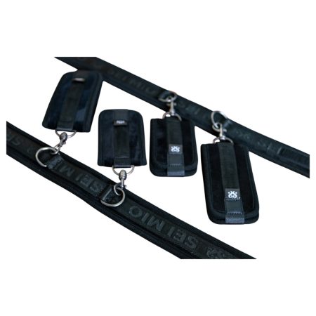 Sei Mio - comb-, csukló- és bokabilincs (fekete) Sei Mio - comb-, csukló- és bokabilincs (fekete)