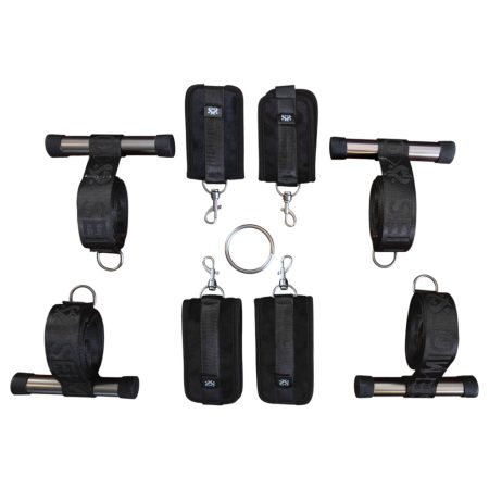 Sei Mio - ajtóra rögzíthető bondage kereszt (fekete) Sei Mio - ajtóra rögzíthető bondage kereszt (fekete)