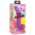 XR Brands POP - tapadótalpas, herés dildó - 19 cm (lila)