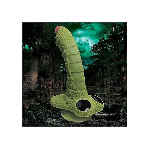 Creature Cocks - Mocsári szörny dildó (zöld)