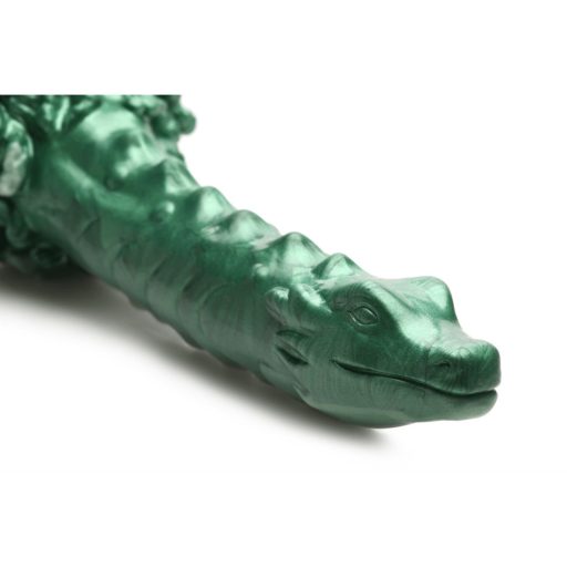 / Creature Cocks Cockness Monster - szilikon dildó (zöld)