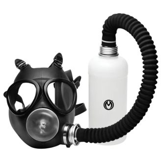 XR Brands - 2in1 szopó maszk és aromainhalátor (fekete)