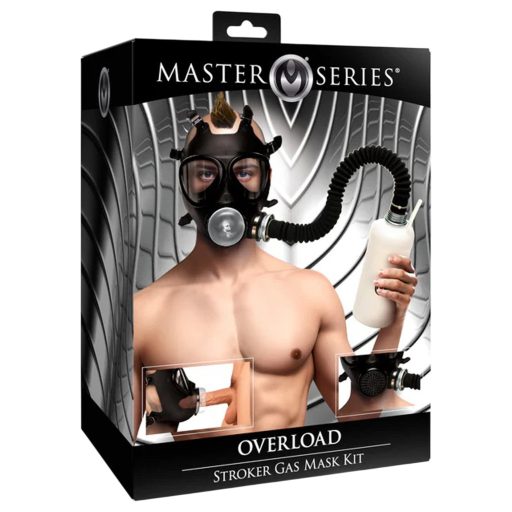 XR Brands - 2in1 szopó maszk és aromainhalátor (fekete)