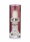 Fat Boy Checker Box - péniszköpeny (17cm) - fehér
