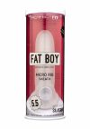 Fat Boy Micro Ribbed - péniszköpeny (15cm) - fehér Fat Boy Micro Ribbed - péniszköpeny (15cm) - fehér