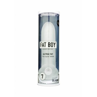 Fat Boy Original Ultra Fat - péniszköpeny (19cm) - fehér