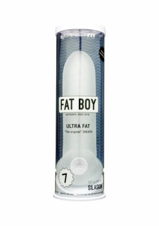 Fat Boy Original Ultra Fat - péniszköpeny (19cm) - fehér