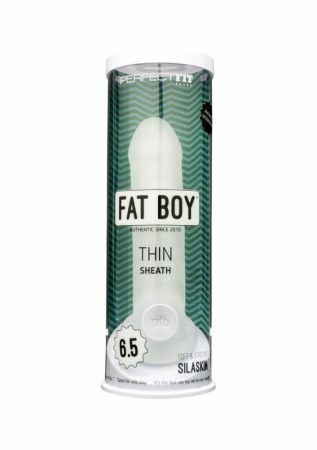 Fat Boy Thin - péniszköpeny (17cm) - fehér
