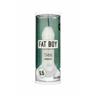 Fat Boy Thin - péniszköpeny (15cm) - fehér