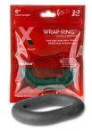   Perfect Fit Ultra Wrap 6 - vastag péniszgyűrű - fekete (15cm)