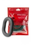   Perfect Fit Ultra Wrap 9 - vastag péniszgyűrű - fekete (22cm)"