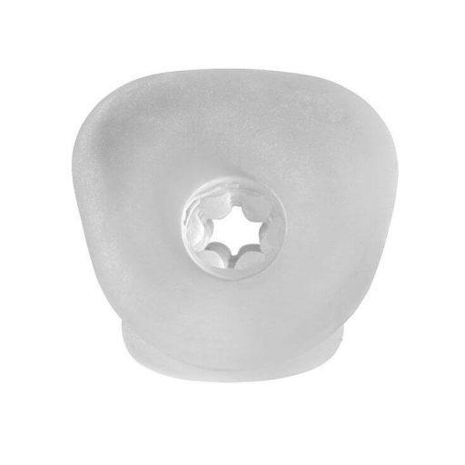 Perfect Fit Breeder - nyitott péniszköpeny (fehér)