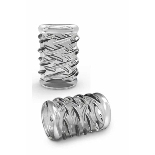 Stay Hard - mintás péniszmandzsetta (átlátszó)