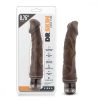 Dr. Skin Vibe No.6. - élethű vibrátor (barna) Dr. Skin Vibe No.6. - élethű vibrátor (barna)