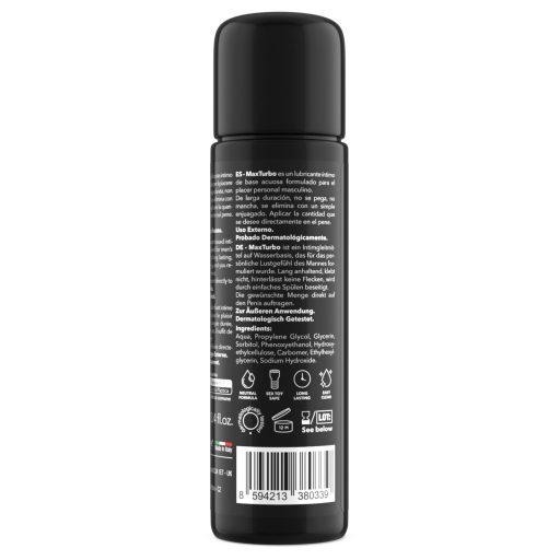 Intimateline MaxTurbo - vízbázisú síkosító férfiaknak (100ml)