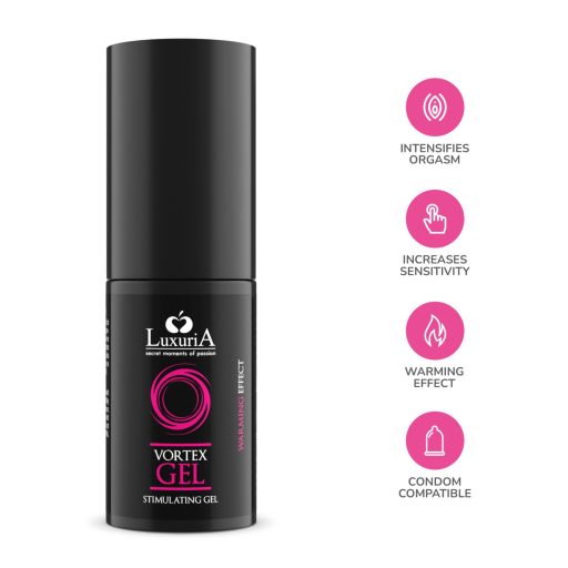 Intimateline Luxuria Vortex - melegítő hatású izgató gél (30ml)