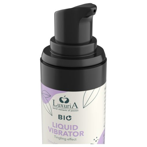 Intimateline Luxuria BIO - folyékony vibrátor gél nőknek (15ml)
