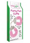 ToyJoy Furry Fun Cuffs - Rózsaszín bilincs