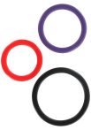 ToyJoy Multicolor péniszgyűrű (3db)