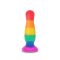 ToyJoy Happy Stuffer Large Rainbow - Nagy szivárvány színű anál plug