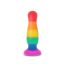 ToyJoy Happy Stuffer Large Rainbow - Nagy szivárvány színű anál plug