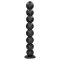 Ouch! Balls of Lust - óriás anál gyöngysor (fekete) - 55 cm