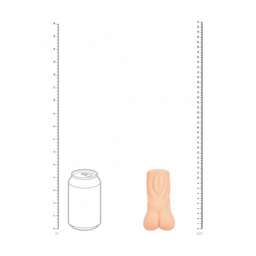 XKIN Tiffany Throatcheck - élethű műpunci maszturbátor (natúr)