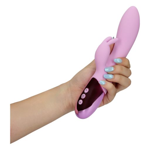 / Loveline - akkus, nyuszis csiklókaros vibrátor (pink)