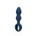 Loveline - anál dildó fogógyűrűvel - nagy (kék)