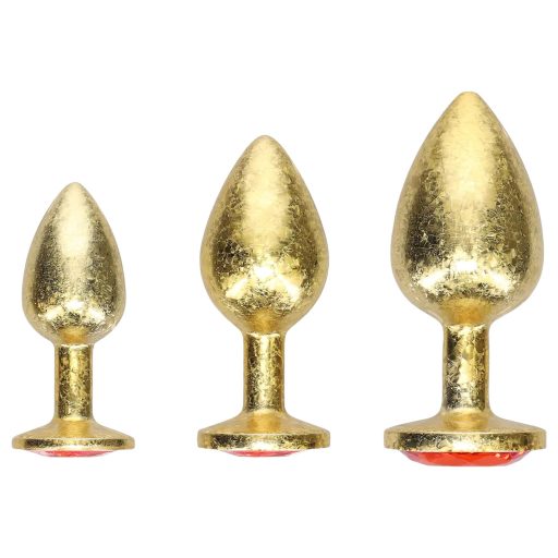 Ouch! - butt plug szett (arany)