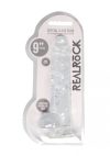 REALROCK - átlátszó élethű dildó - átlátszó (22cm)