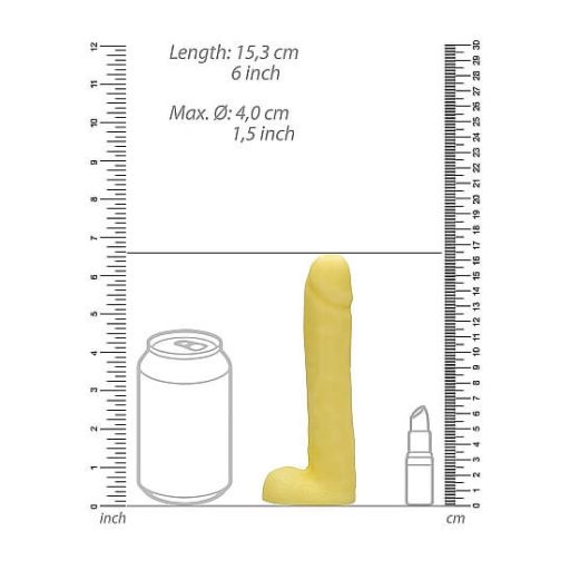 Dicky - szappan pénisz herékkel - vanília (210g)