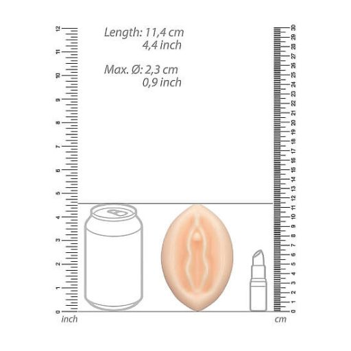 S-Line - Pussy - szappan punci (natúr, 140 g)