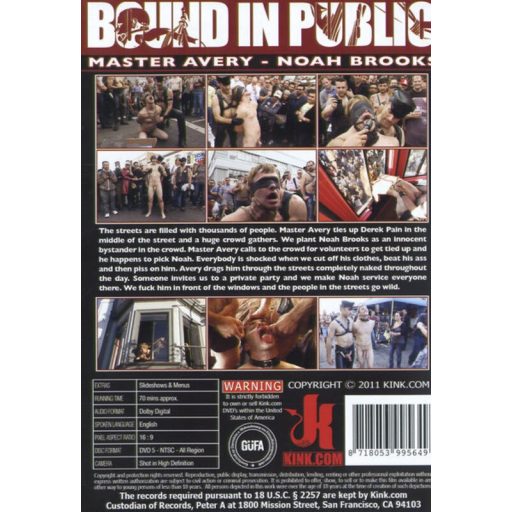 Bound In Public - Noah Brooks Is Dragged