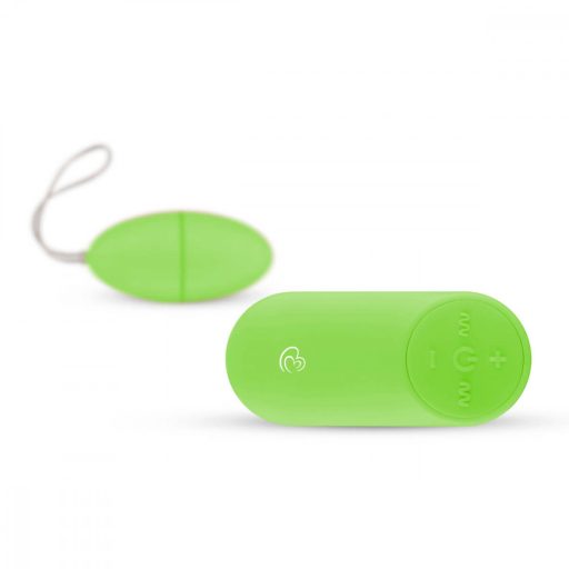 / Easytoys - 7 ritmusú rádiós vibrációs tojás (zöld)