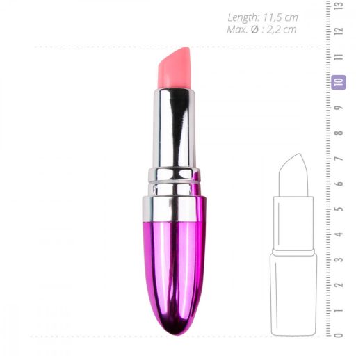 Easytoys Lipstick - vízálló rúzs vibrátor (pink)