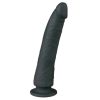 Easytoys - tapadókorongos 100% szilikon dildó (21cm) - fekete Easytoys - tapadókorongos 100% szilikon dildó (21cm) - fekete